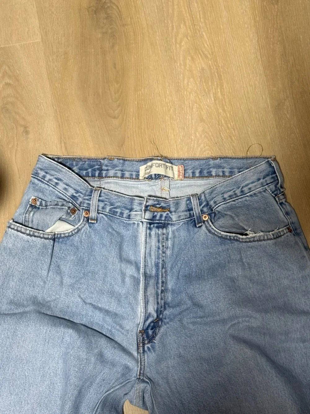 Levi's Light Blue Relaxed Fit Men's Jeans